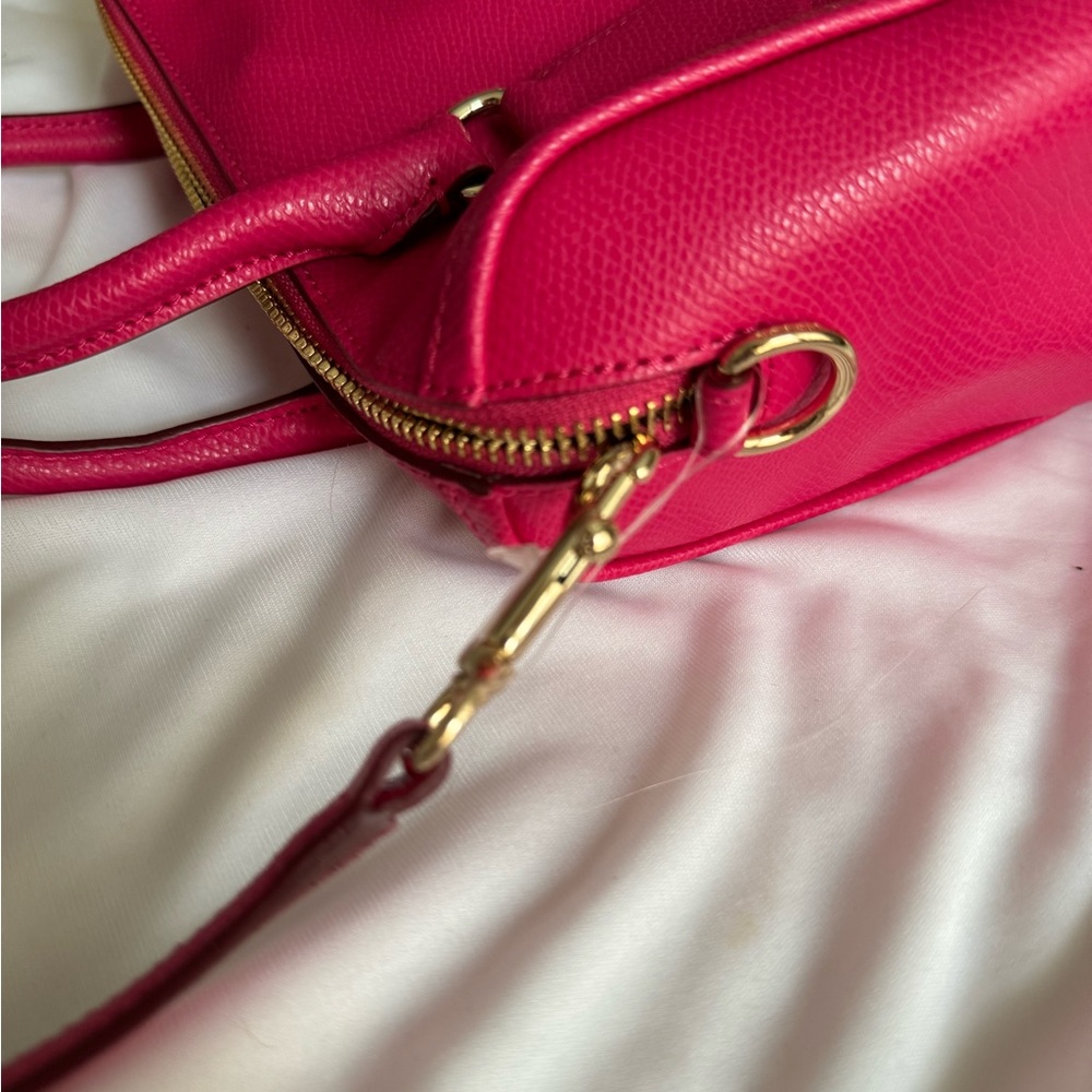 Coach Pink Leather Satchel - Picture 6 of 7